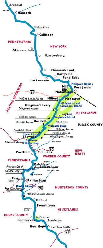Delaware River Flow Chart Belvidere