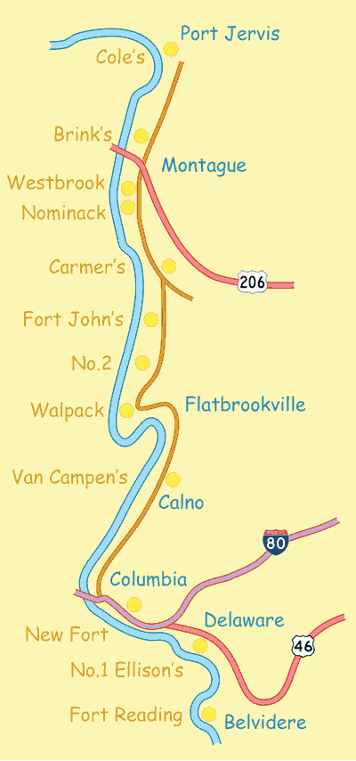 map of forts